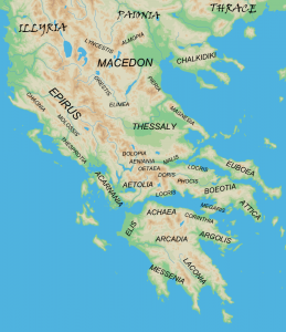 Map of Ancient Greece