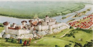 Chateau Gaillard_As_It_Looked